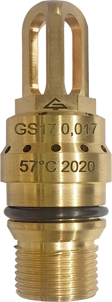 Water-mist high-pressure sprinklers for automatic installations